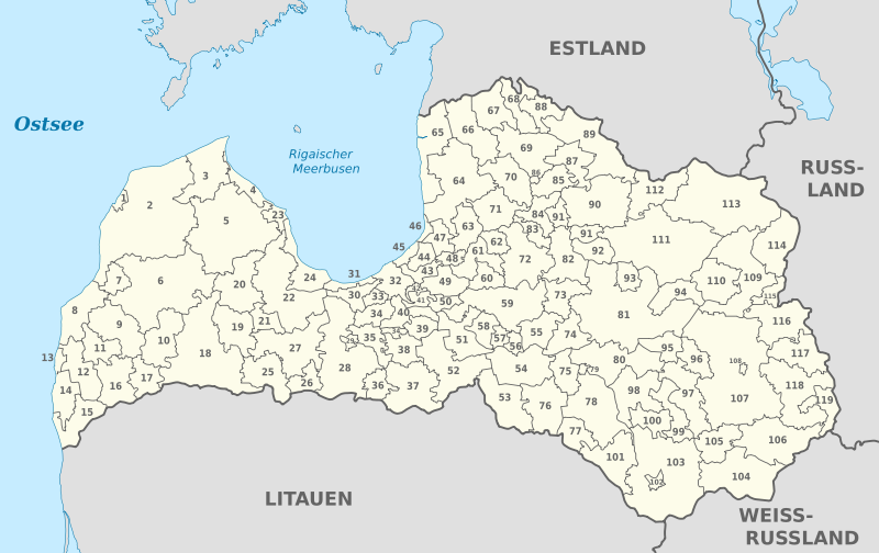 File:Latvia, administrative divisions - de+Nmbrs.svg