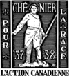 Le Roman Canadien - illustration Chénier couverture - Noir et blanc.png