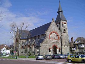 Illustrasjonsbilde av artikkelen Sainte-Jeanne-d'Arc kirke i Touquet-Paris-Plage