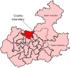 A large constituency in the south of the county.