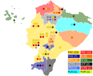 Elecciones legislativas de Ecuador de 1994