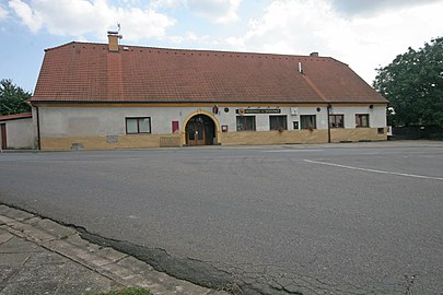 Restaurant à Libřice.