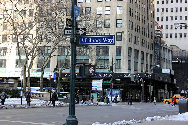 File:Library Way in New York City.JPG