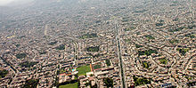 Aerial view of the Santiago de Surco middle class gated community of Lima, Peru Lima Luftaufnahme.jpg