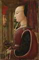Retrato de mujer con un hombre en la ventanta, de Filippo Lippi, ca. 1440[2]