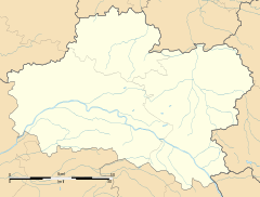 Mapa lokalizacyjna Loiret