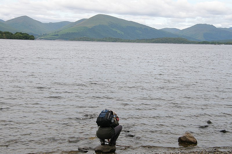 File:Looking west near rowardennan - panoramio.jpg