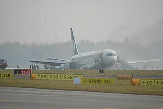 <span class="mw-page-title-main">LOT Polish Airlines Flight 16</span> 2011 aviation accident