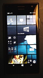 <span class="mw-page-title-main">Nokia Lumia 735</span>