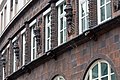 Deutsch: Detailaufnahme des ehemaligen Postamts Hamburg 11 in Hamburg-Altstadt. This is a photograph of an architectural monument. It is on the list of cultural monuments of Hamburg, no. 12141