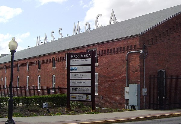 Massachusetts Museum of Contemporary Art (MASS MoCA), formerly Arnold Print Works and a facility of Sprague Electronics