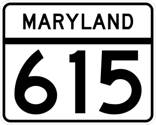 <span class="mw-page-title-main">Maryland Route 615</span> Highway in Maryland