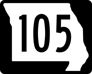 <span class="mw-page-title-main">Missouri Route 105</span> State highway in Missouri