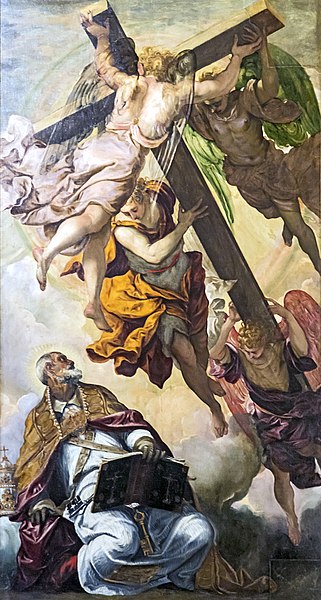 File:Madonna dell'Orto (Venice) - Choir - St. Peter’s Vision of the Cross by Tintoretto.jpg