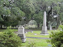 Un cimetière avec des pierre tombales