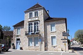 The town hall in Ceyzérieu