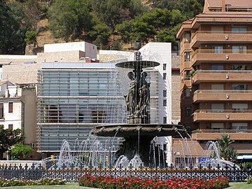 Fontaine des Trois Grâces (1879), Malaga, place du général Torrijos.