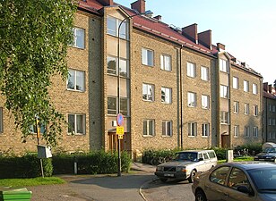 "Malmöhuset", arkitekt Gunnar Lindman, Selebovägen 21-27.