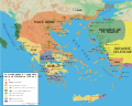 Le Sud de la Thrace reste sous domination macédonienne (-200).