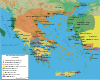 Map Macedonia 200 BC-pt.svg