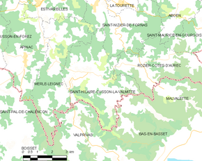 Poziția localității Saint-Hilaire-Cusson-la-Valmitte