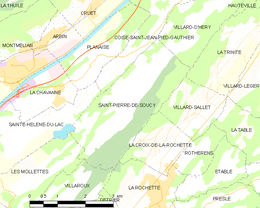 Saint-Pierre-de-Soucy - Localizazion
