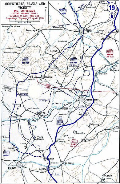 File:Map of German Lys offensive 1918.jpg