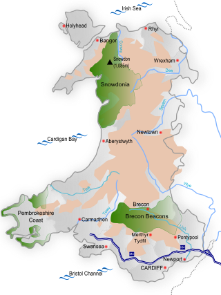<span class="mw-page-title-main">Geography of Wales</span> Overview of the geography of Wales