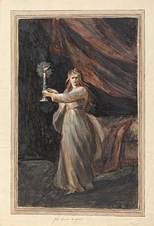 Mary Hoare's painting Lady Macbeth, Sleepwalking Mary Hoare - Lady Macbeth, Sleepwalking - B1975.4.1972 - Yale Center for British Art.jpg