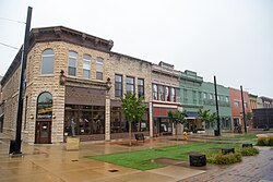 Plaza converted from Federal Avenue in Downtown Mason City