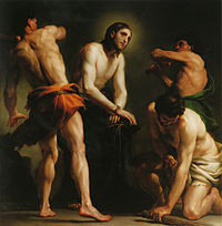 Flagellation of Jesus Christ label QS:Len,"Flagellation of Jesus Christ" label QS:Lde,"Geißelung Christi" 1769