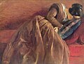 „Спящата сестра на Менцел, Емили“ (ок. 1848), 46.8 × 60 cm, Салон на изкуствата (Хамбург)