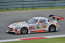 Una Mercedes-Benz SLS AMG GT3