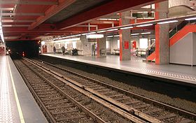 Illustratives Bild des Artikels Porte de Namur (Brüsseler U-Bahn)
