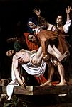 Michelangelo Merisi da Caravaggio, "Grablegung Christi"