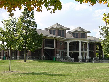 Miller Park pavilion MillerParkPavilion BloomingtonIL.jpg