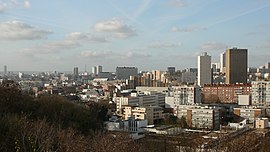 Skyline of Montreuil