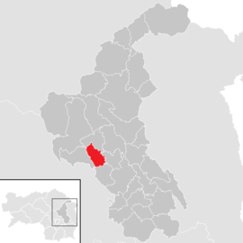 Poloha obce Mortantsch v okrese Weiz (klikacia mapa)