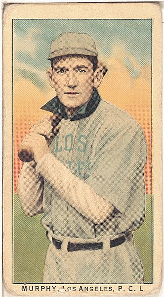 File:Murphy, Los Angeles Team, baseball card portrait LCCN2008676992.jpg