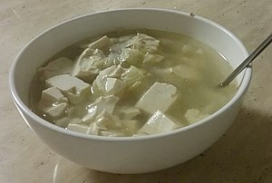 Napa Cabbage & Tofu soup