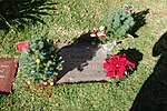 Wood's grave in December 2011