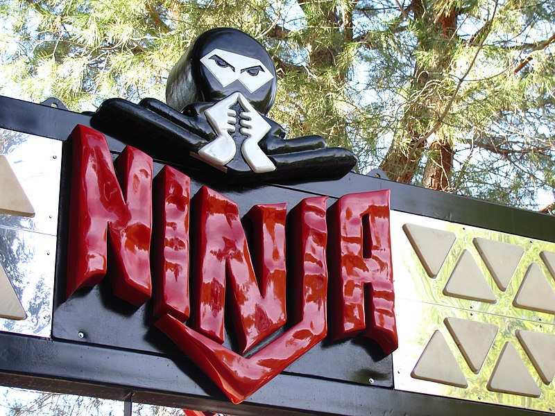 File:Ninja entrance sign.jpg