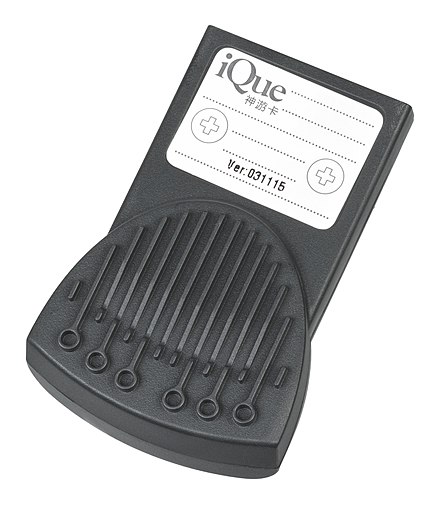 iQue memory card