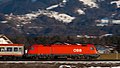 * Nomination OEBB 1016 Taurus locomotive, Austrian Federal Railways. --Murdockcrc 12:43, 4 January 2011 (UTC) * Promotion Not the sharpest one, but ok. --kallerna 13:26, 4 January 2011 (UTC)