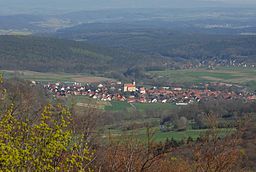 Oberelsbach/Rhoen, vom Gangolfsberg