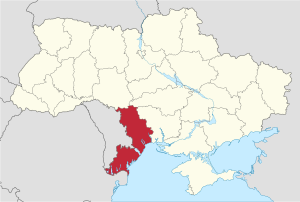 Одесса өлкәһе на карте