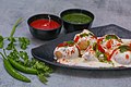 * Nomination Dahi Bara with Mint Chutney and Tomato Chutney. By User:Subhransuphotography --Kritzolina 17:36, 15 December 2022 (UTC) * Promotion Good quality. --Argenberg 12:13, 16 December 2022 (UTC)