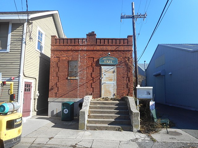 The former Greenport Jail and Police department, now a museum.