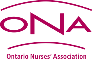 <span class="mw-page-title-main">Ontario Nurses' Association</span> Trade union representing nurses in Ontario