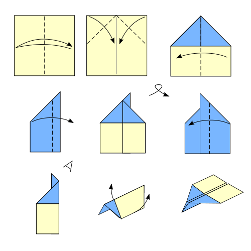 File:Origami airplane.svg